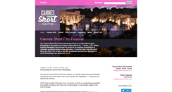 Desktop Screenshot of cannes-shorts.com